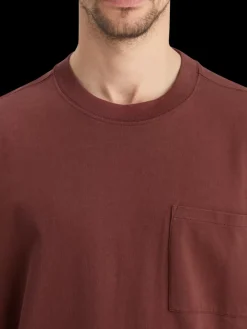 3 crosses loose fit chest pocket t-shirt-Scotch & Soda Best