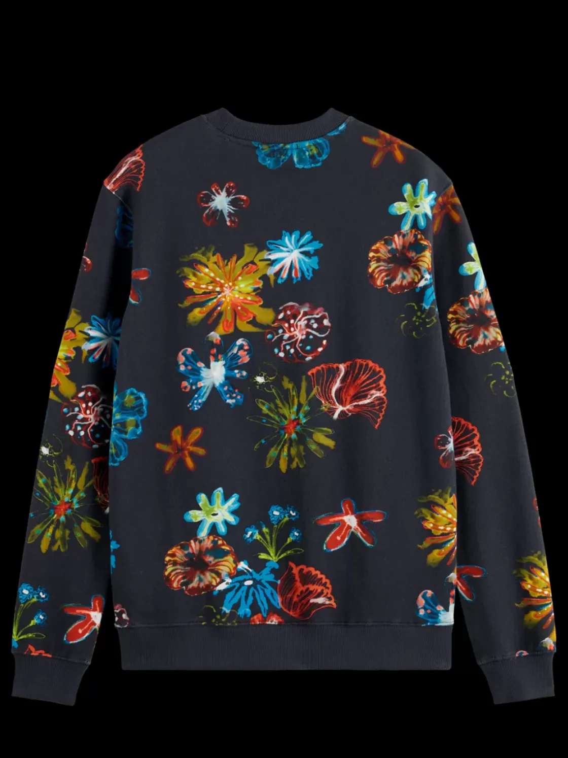 All over digital print sweatshirt-Scotch & Soda Fashion