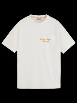 Artwork pocket t-shirt-Scotch & Soda Discount