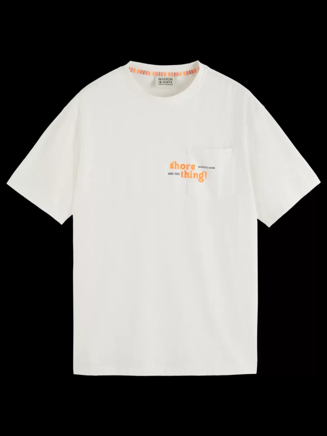 Artwork pocket t-shirt-Scotch & Soda Discount