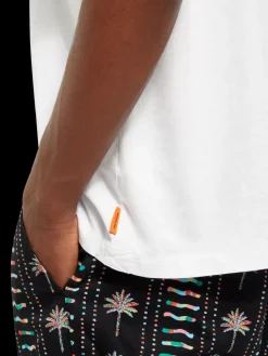 Artwork pocket t-shirt-Scotch & Soda Discount
