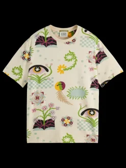 BIG ALL OVER PRINT T-SHIRT-Scotch & Soda Fashion