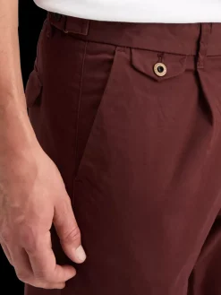 BLAKE - PLEATED SATINE CHINO-Scotch & Soda Best