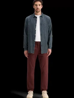 BLAKE - PLEATED SATINE CHINO-Scotch & Soda Best