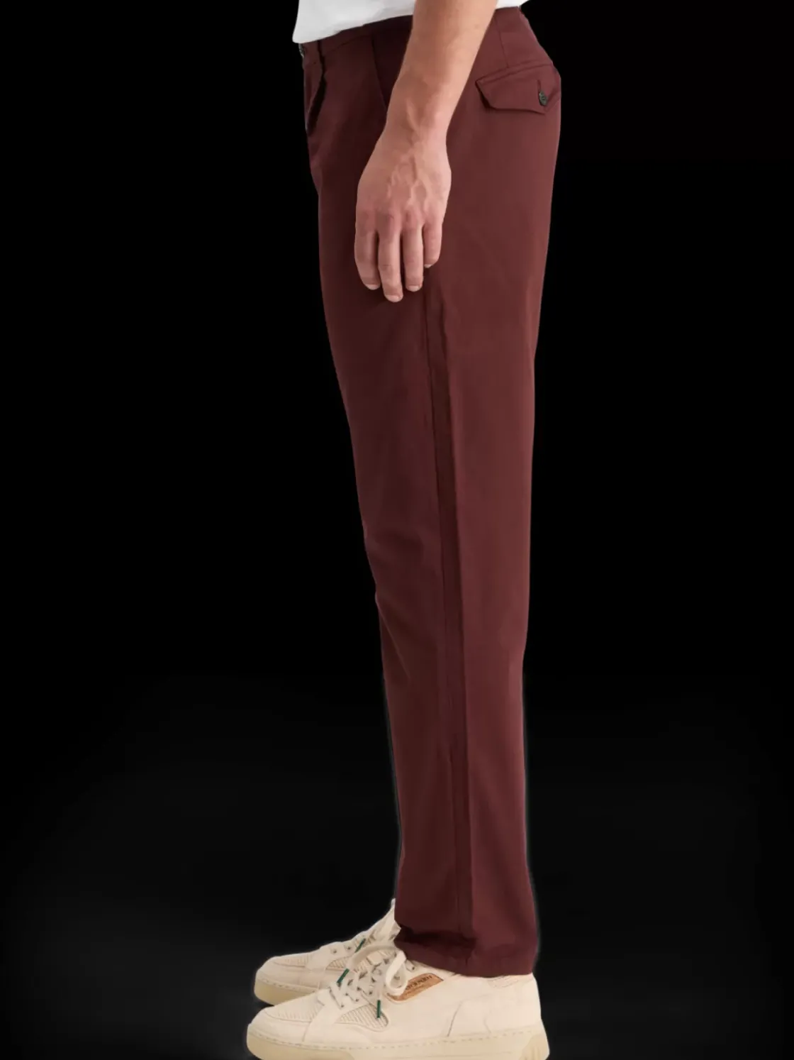 BLAKE - PLEATED SATINE CHINO-Scotch & Soda Best