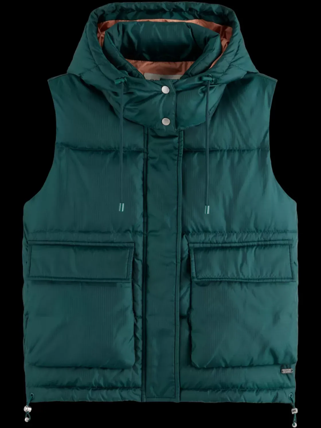 BODYWARMER WITH HOOD-Scotch & Soda Clearance