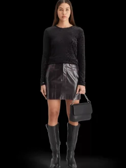 Burn out aop long sleeve t-shirt-Scotch & Soda Discount