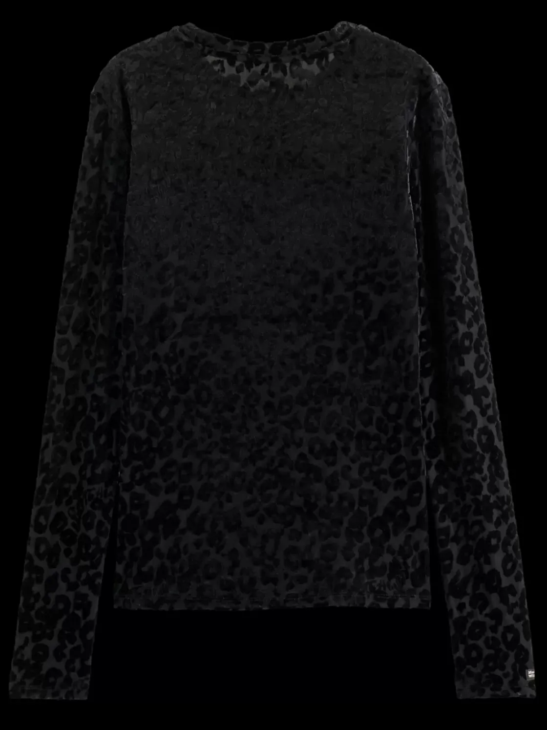 Burn out aop long sleeve t-shirt-Scotch & Soda Discount