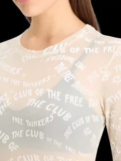 BURN OUT AOP LONG SLEEVE T-SHIRT-Scotch & Soda Discount