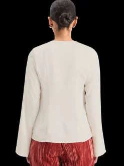 BUTTON DOWN CREPE SHIRT-Scotch & Soda New