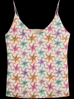 CAMISOLE WOVEN FRONT JERSEY BACK-Scotch & Soda Discount