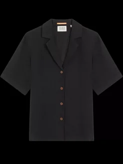 CAMP SHIRT IN LINEN-Scotch & Soda New