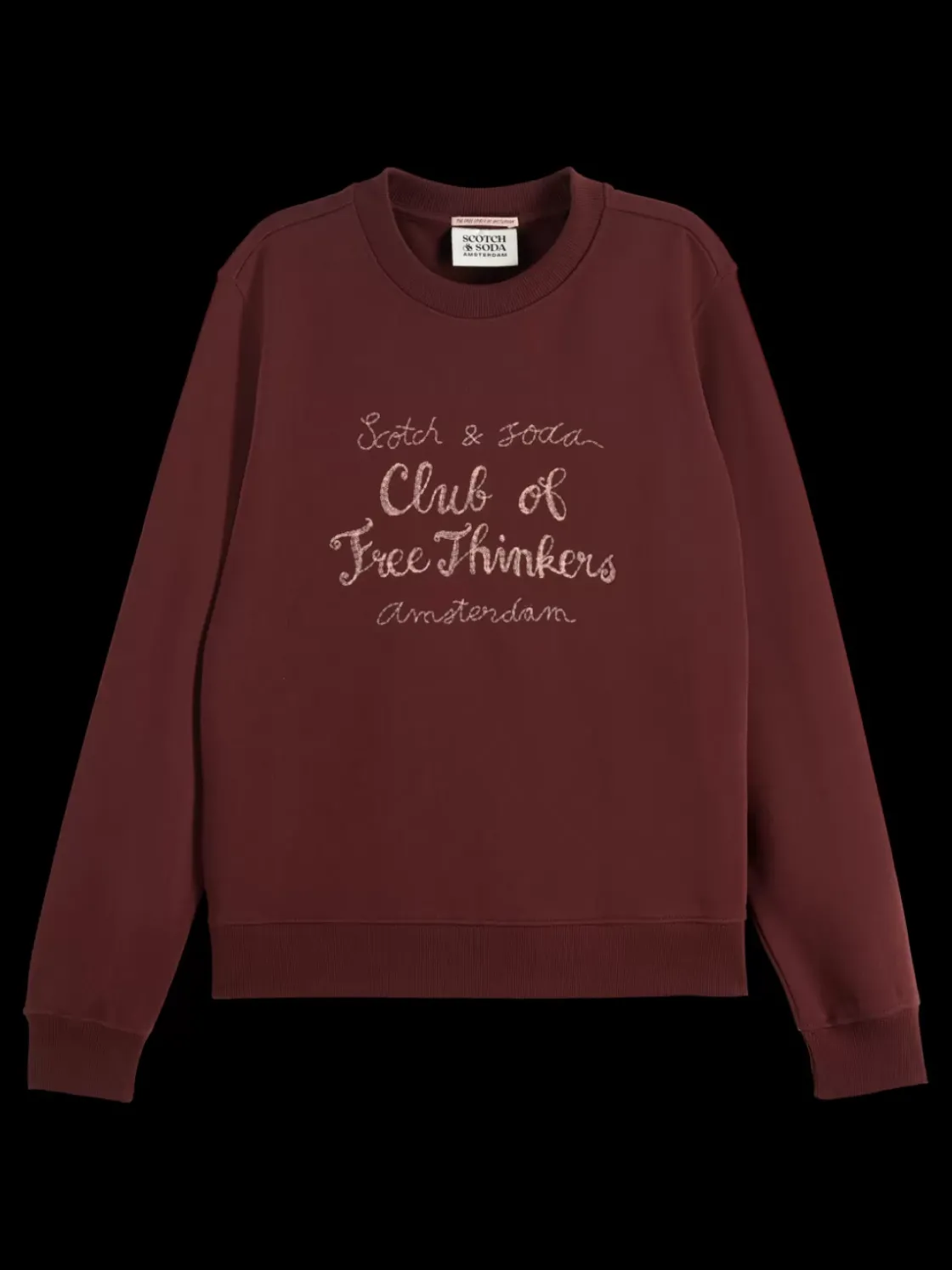 Chest artwork regular fit sweatshirt-Scotch & Soda Sale