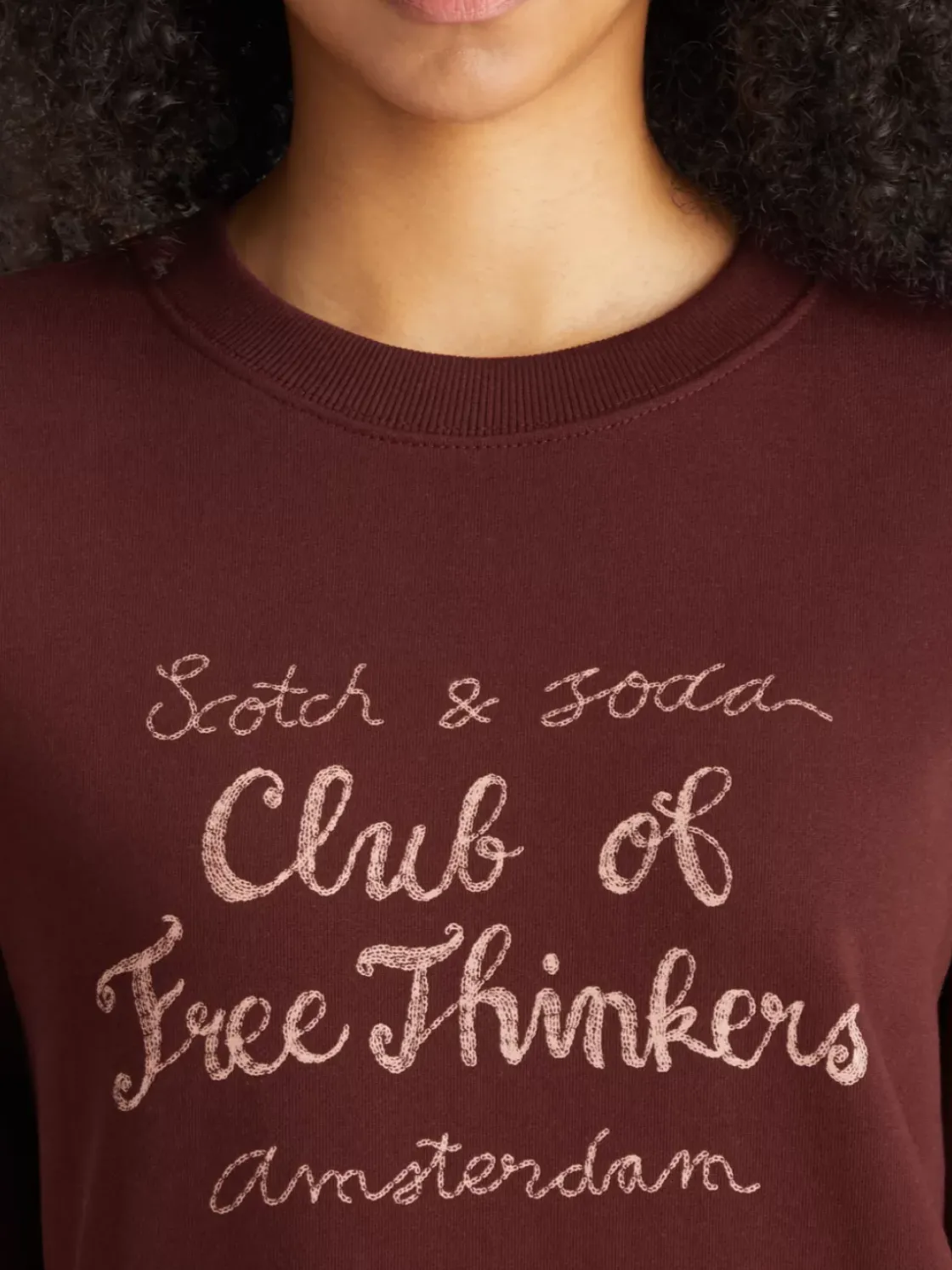 Chest artwork regular fit sweatshirt-Scotch & Soda Sale