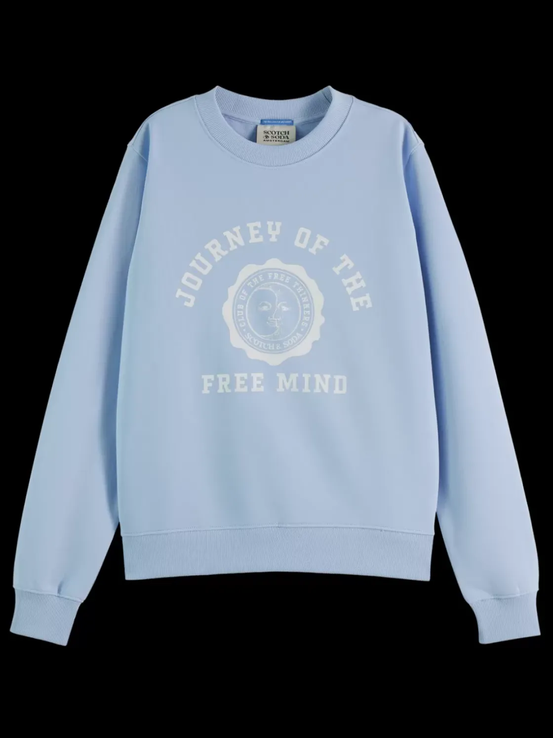Chest artwork regular fit sweatshirt-Scotch & Soda Sale