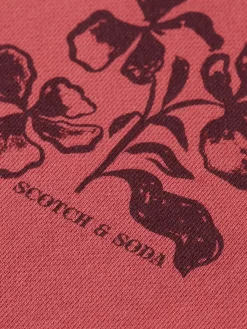 Chest artwork regular sweatshirt-Scotch & Soda Hot