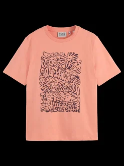 CHEST ARTWORK RELAXED FIT T-SHIRT-Scotch & Soda Clearance