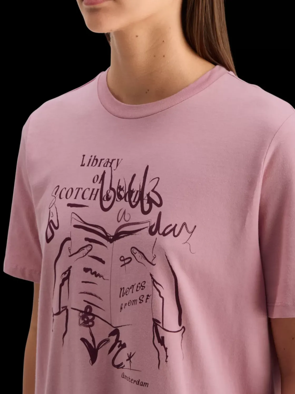 CHEST ARTWORK RELAXED FIT T-SHIRT-Scotch & Soda Clearance