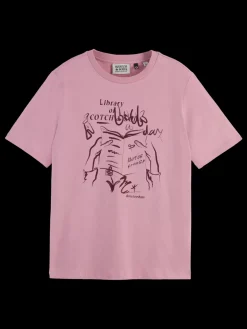 CHEST ARTWORK RELAXED FIT T-SHIRT-Scotch & Soda Clearance