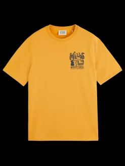 CHEST ARTWORK T-SHIRT-Scotch & Soda Online