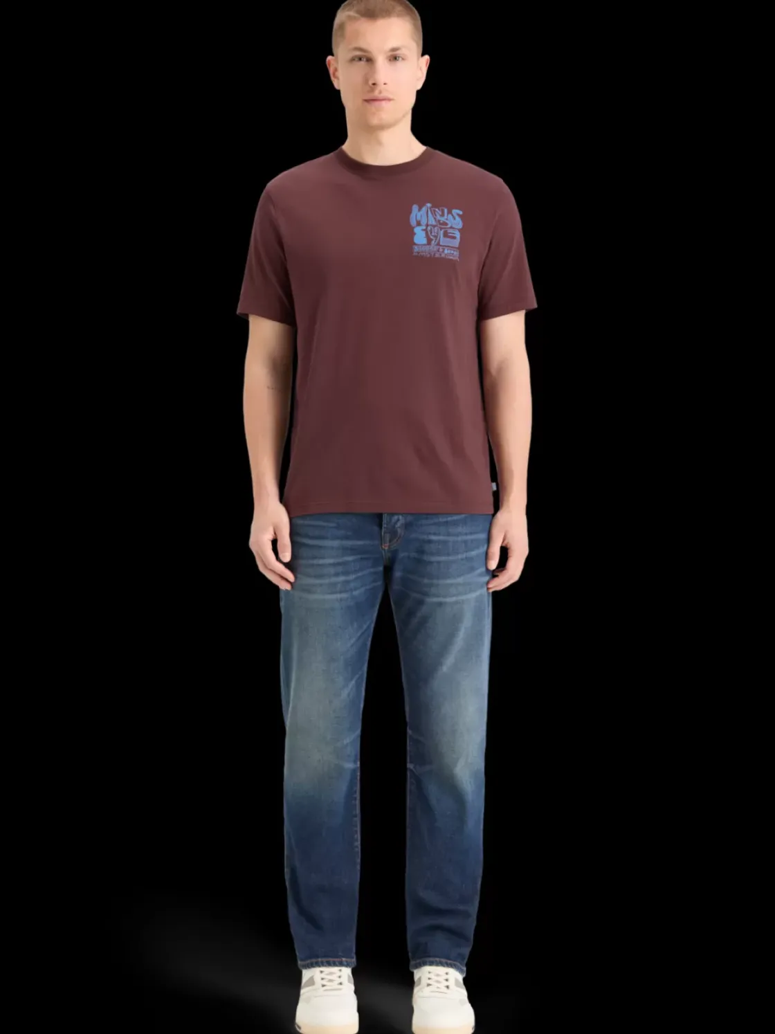 CHEST ARTWORK T-SHIRT-Scotch & Soda Online