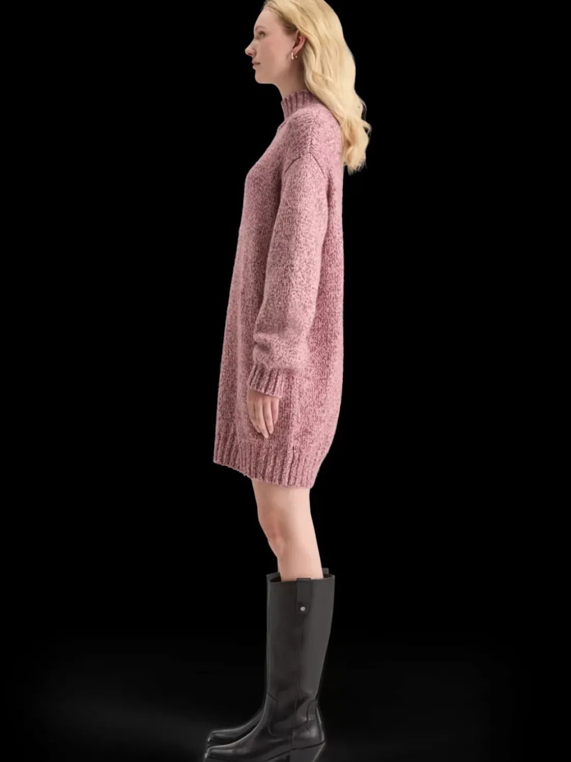 CHUNKY KNITTED MINI DRESS-Scotch & Soda Outlet
