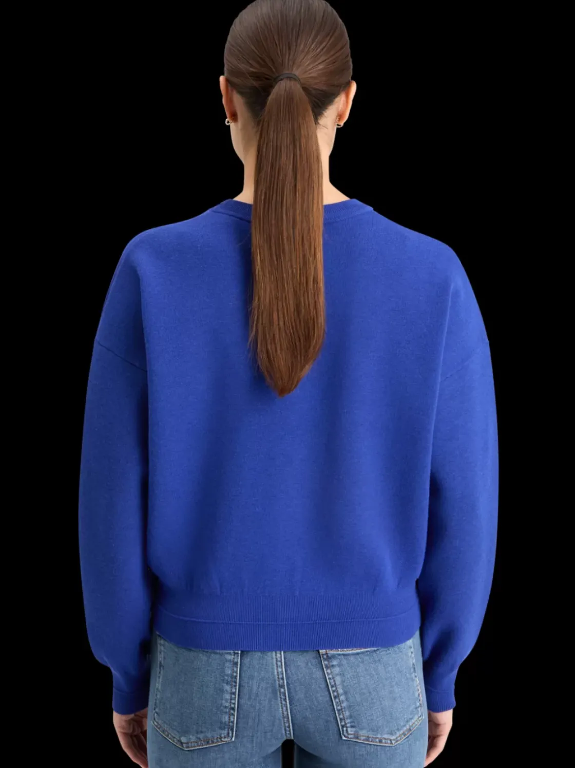 COMPACT KNITTED RELAXED PULLOVER-Scotch & Soda Hot