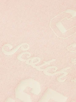 Contrast loops artwork hoodie-Scotch & Soda Fashion