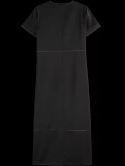 CONTRAST STITCHING SATIN DRESS-Scotch & Soda Hot