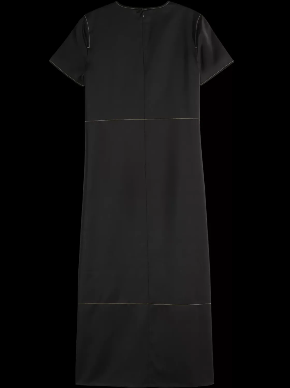 CONTRAST STITCHING SATIN DRESS-Scotch & Soda Hot