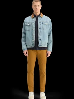 CORD COLLAR INDIGO TEDDY JACKET-Scotch & Soda Hot