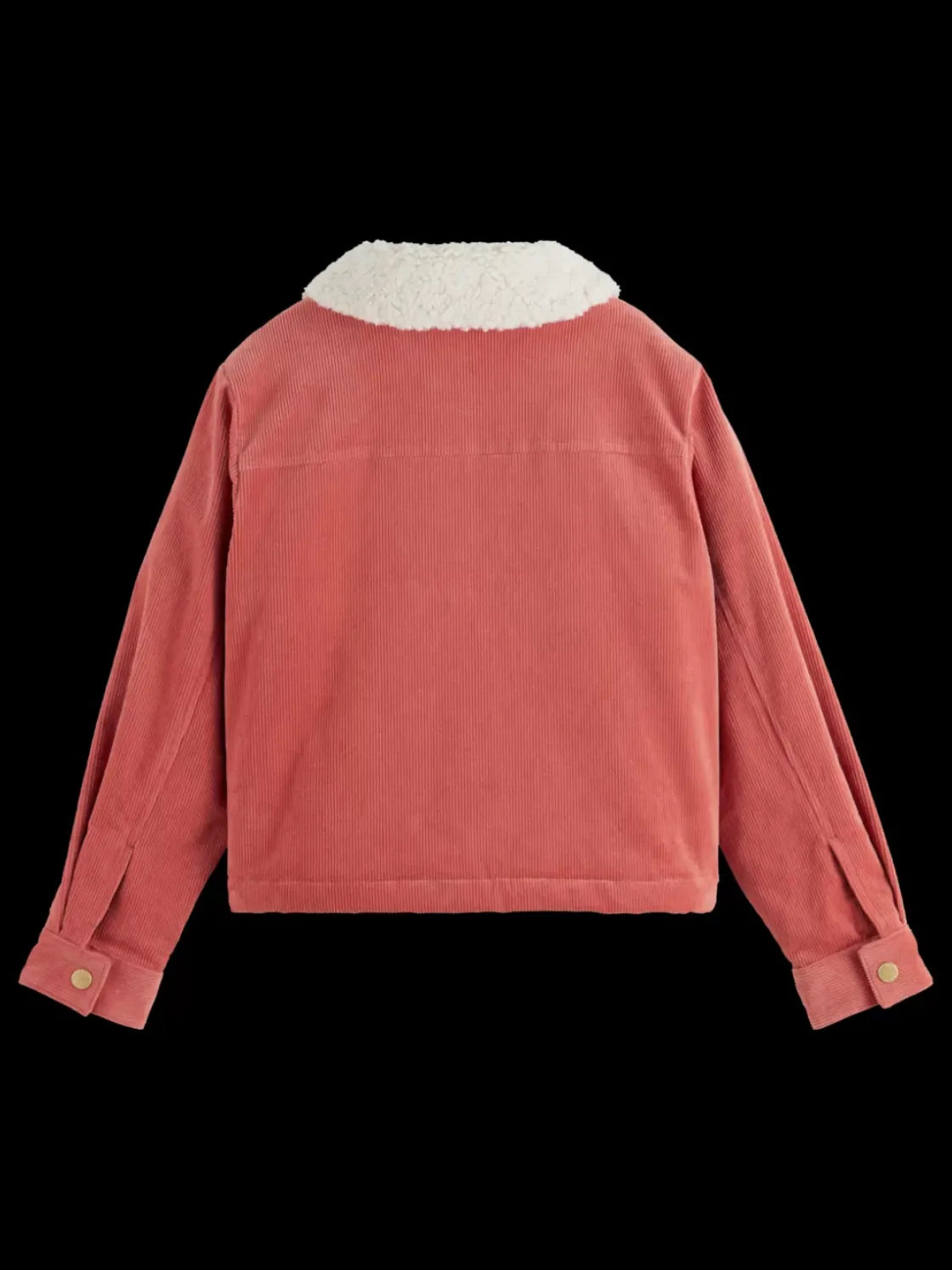 CORDUROY JACKET WITH SHERPA LINING-Scotch & Soda New