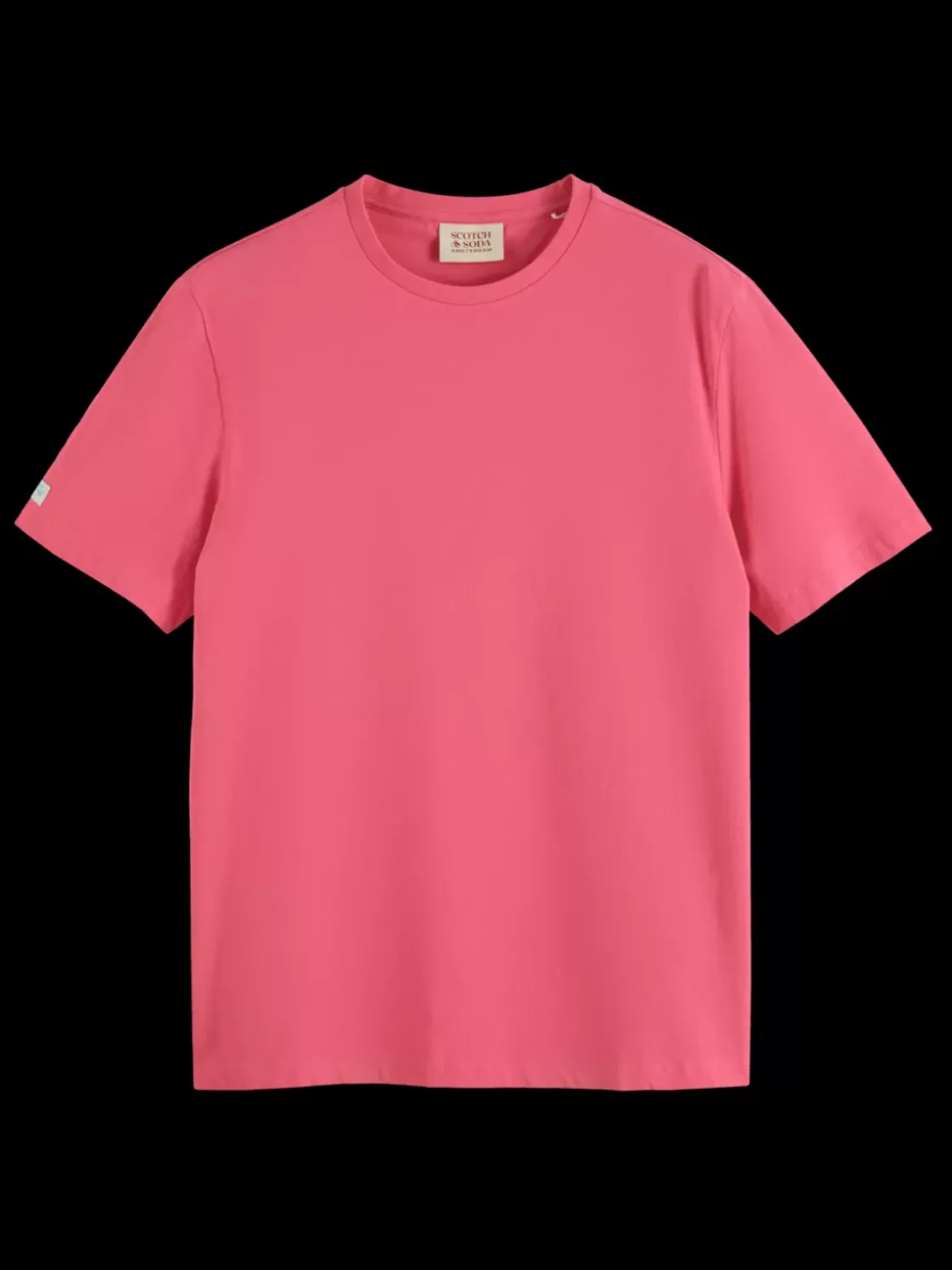 Cotton linen t-shirt-Scotch & Soda Discount