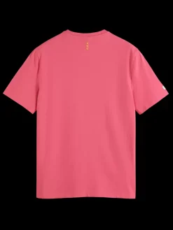 Cotton linen t-shirt-Scotch & Soda Discount