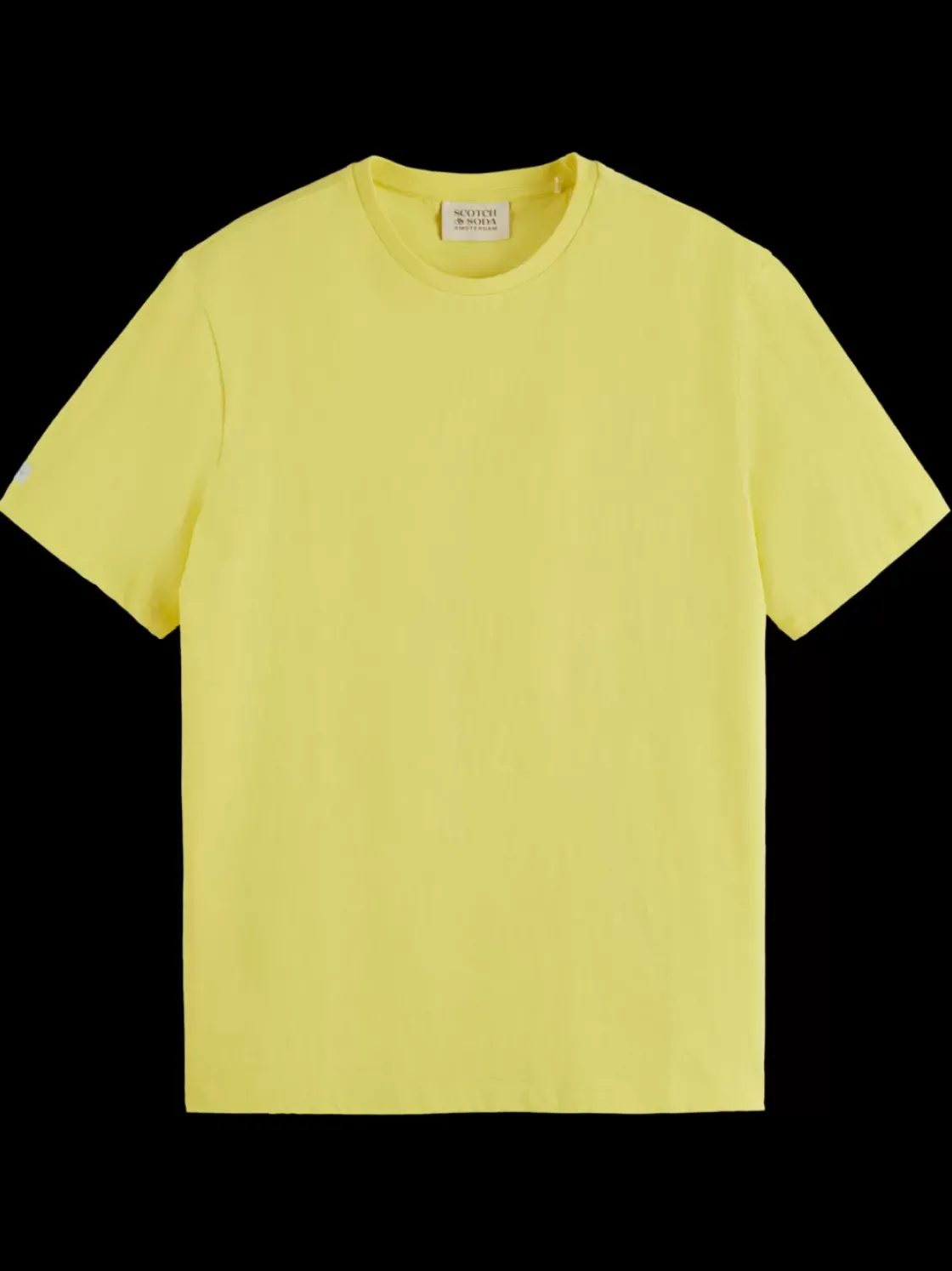 Cotton linen t-shirt-Scotch & Soda Discount