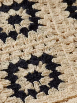 Crochet knitted shirt long sleeves-Scotch & Soda Online