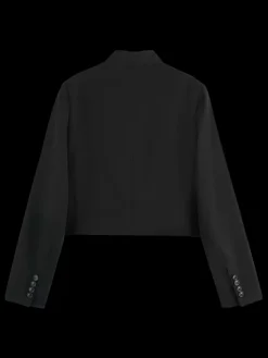 CROPPED TAILORED GABARDINE BLAZER-Scotch & Soda Sale