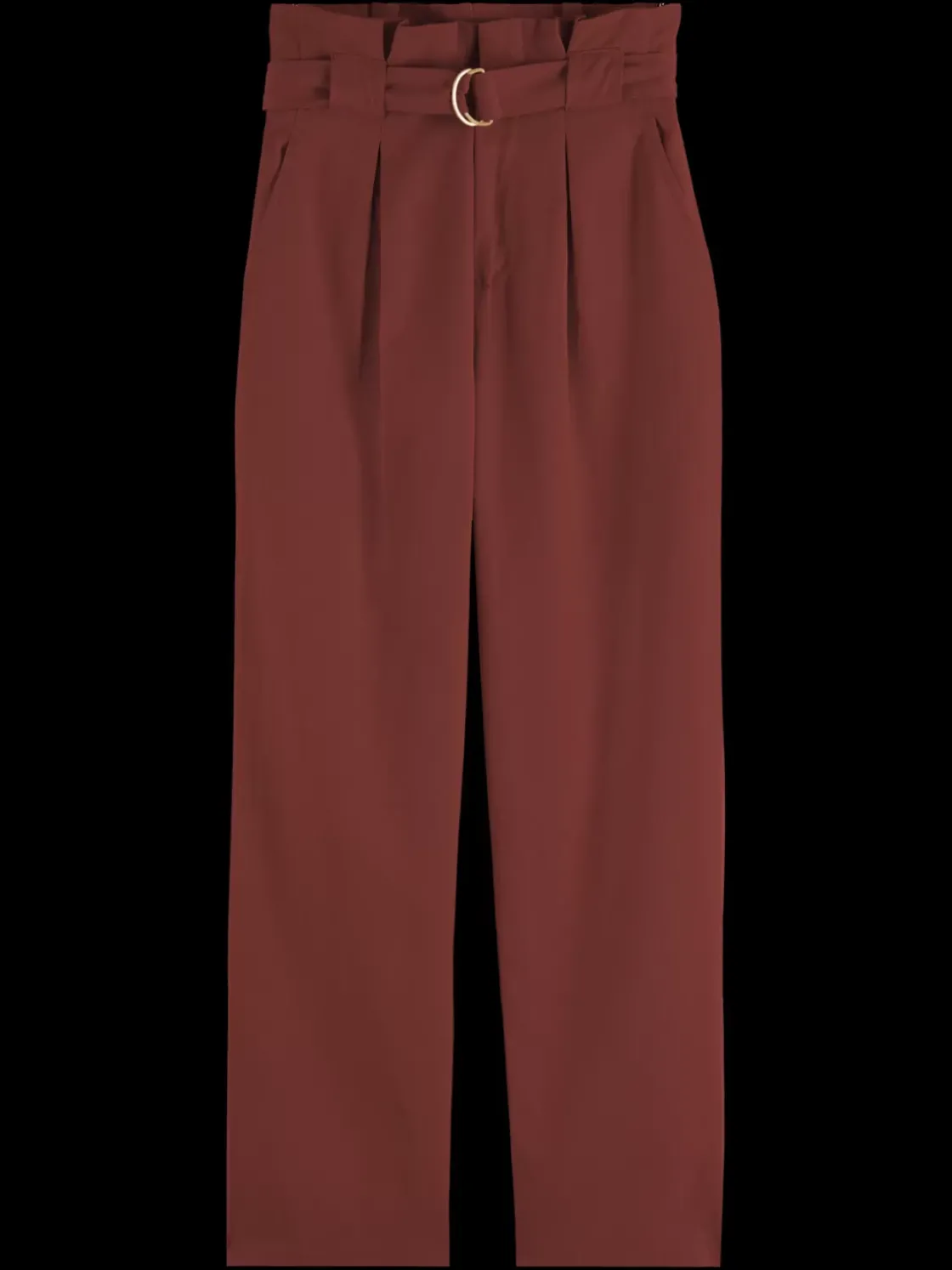 DAISY - HIGH RISE STRAIGHT LEG PAPER BAG PANT-Scotch & Soda Hot