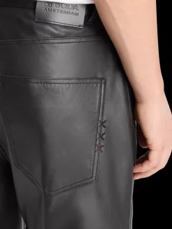 DEAN LEATHER 5-POCKET PANTS-Scotch & Soda Clearance