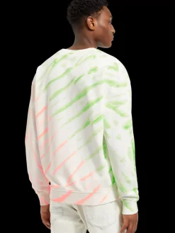 Diagonal tie-dyed sweatshirt-Scotch & Soda Online
