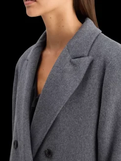 DOUBLE BREASTED TAILORED WOOL BLEND COAT-Scotch & Soda Hot