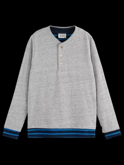 DOUBLE LAYERED LONG-SLEEVED T-SHIRT-Scotch & Soda Clearance
