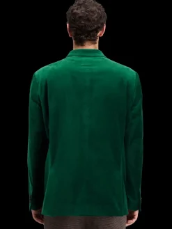 DOUBLE-BREASTED VELVET PARTY BLAZER-Scotch & Soda Fashion