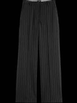 EDIE LUREX STRIPE WIDE LEG PANT-Scotch & Soda Clearance