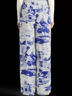 Eleni printed pyjama pant-Scotch & Soda Online