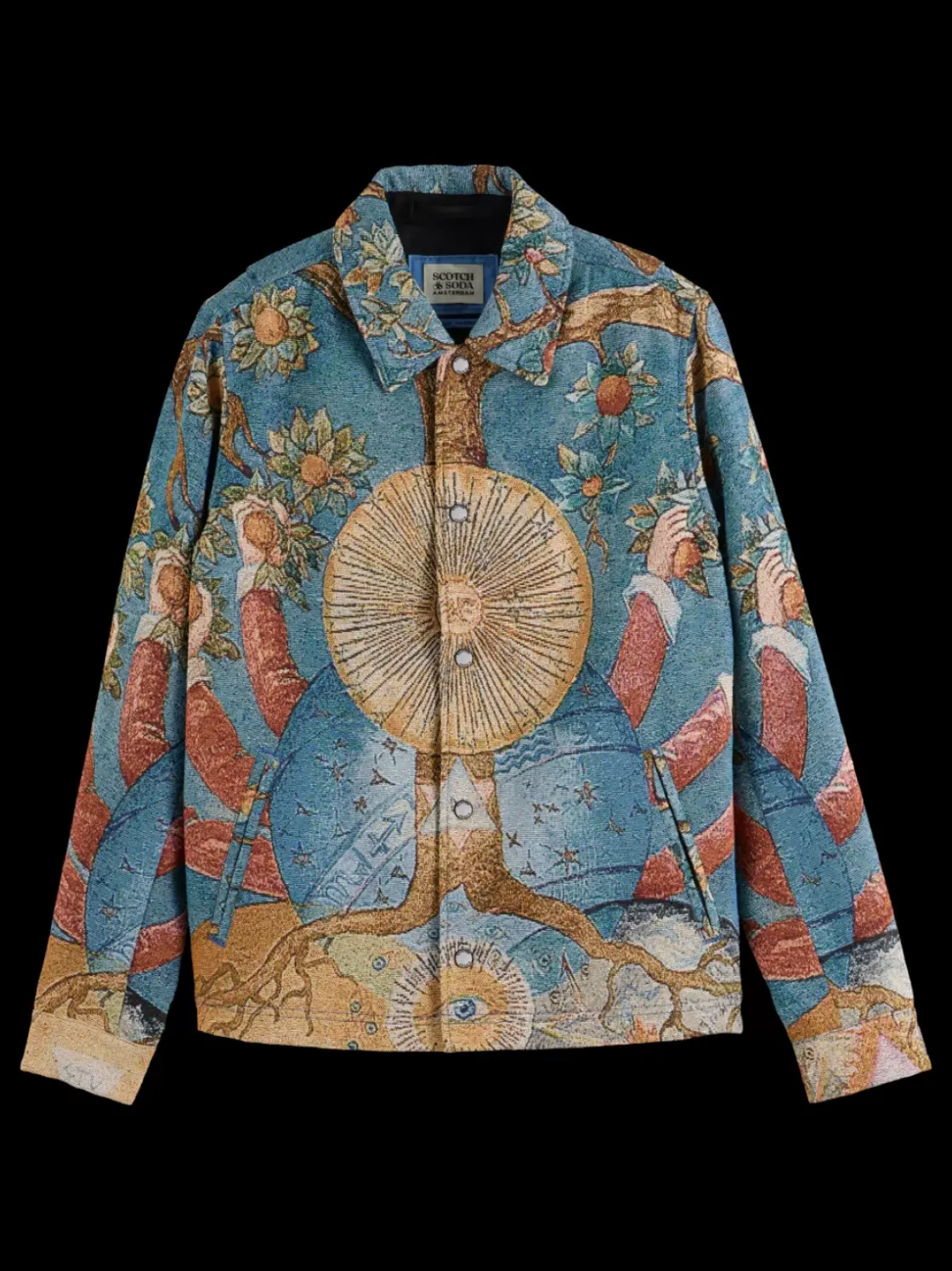 EMBASSY OF THE FREE MIND COACH JACKET-Scotch & Soda Hot