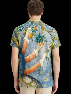 EMBASSY OF THE FREE MIND PRINTED SHIRT-Scotch & Soda New