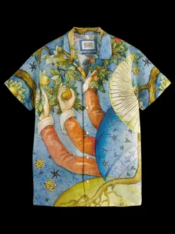 EMBASSY OF THE FREE MIND PRINTED SHIRT-Scotch & Soda New