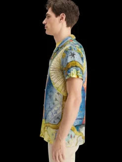 EMBASSY OF THE FREE MIND PRINTED SHIRT-Scotch & Soda New