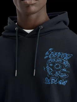 Embroidered artwork hoodie-Scotch & Soda Best